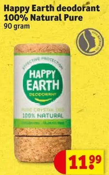 Aanbieding: Happy Earth deodorant