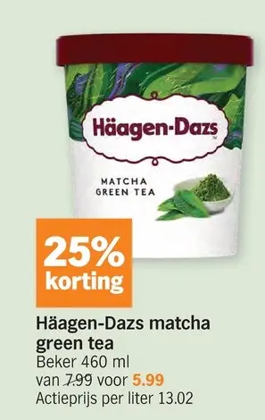 Promotie: Häagen-Dazs matcha green tea