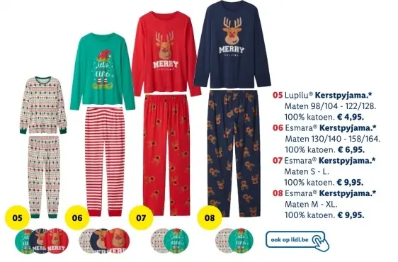 Promotie: Kerstpyjama