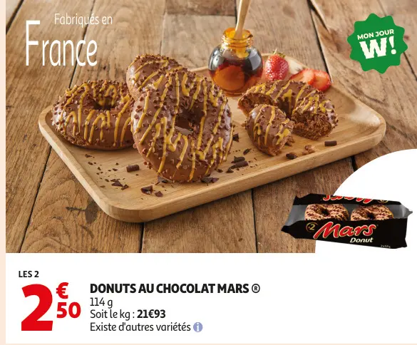 Offre: Donuts au chocolat