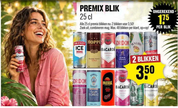 Aanbieding: Premix Blik