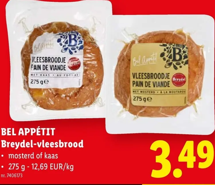 Promotie: Bel Appétit Breydel-vleesbrood