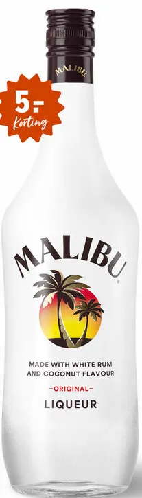 Aanbieding: Malibu Coconut 100CL