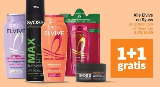 Aanbieding: Elvive and Syoss