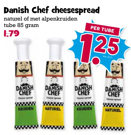 Aanbieding: Danish Chef cheesespread