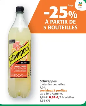 Offre: Schweppes