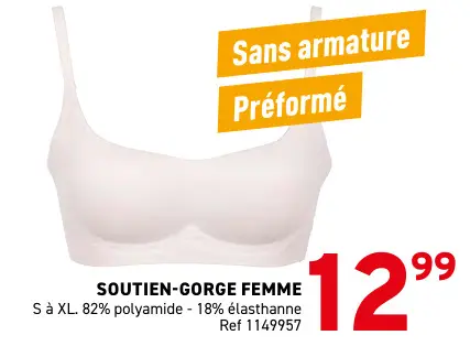 Offre: Soutien-gorge femme