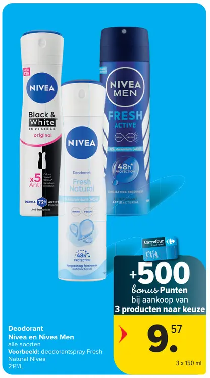 Promotie: Deodorant