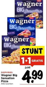 Aanbieding: Wagner Big Sensation Pizza