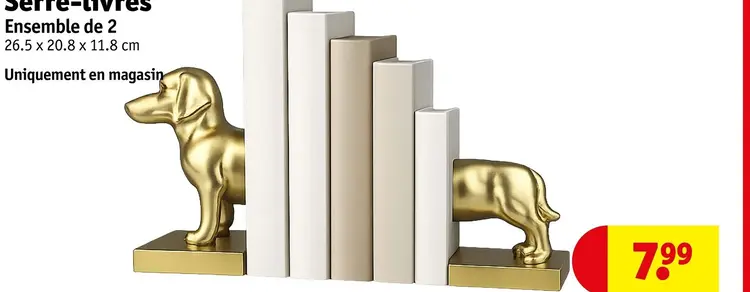 Offre: Serre-livres