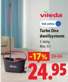 Aanbieding: Turbo One dweilsysteem