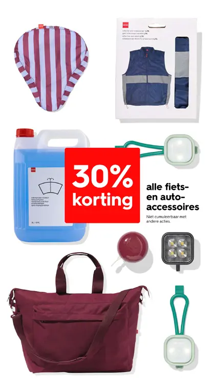 Promotie: alle fiets- en auto-accessoires
