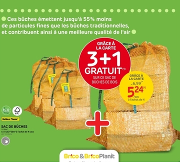 Offre: SAC DE BÛCHES