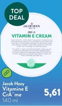 Aanbieding: Vitamine E Crème
