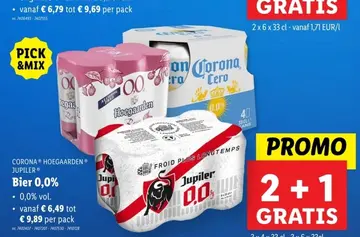 Aanbieding: Bier 0,0%