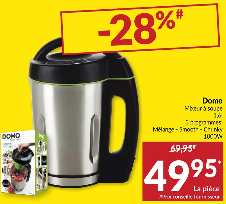 Offre: Domo Mixeur à soupe