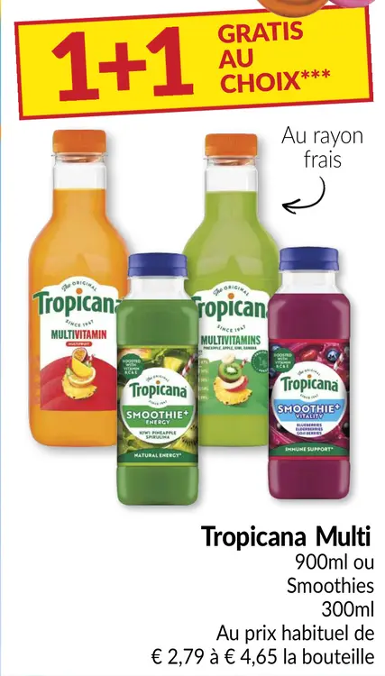 Offre: Multi ou Smoothies