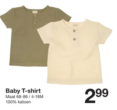 Promotie: Baby T-shirt