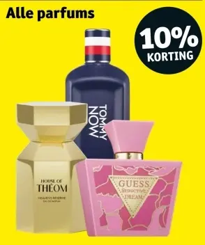 Promotie: Alle parfums