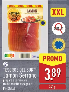 Offre: Jamón Serrano