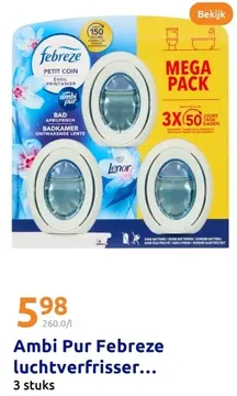Aanbieding: Ambi Pur Febreze luchtverfrisser...