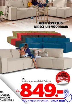 Aanbieding: Gio
