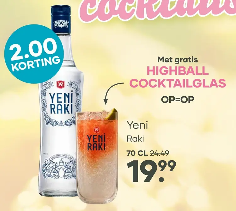 Aanbieding: Yeni Raki