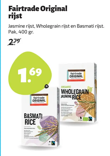 Aanbieding: Fairtrade Original rijst