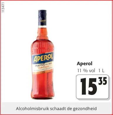 Promotie: Aperol