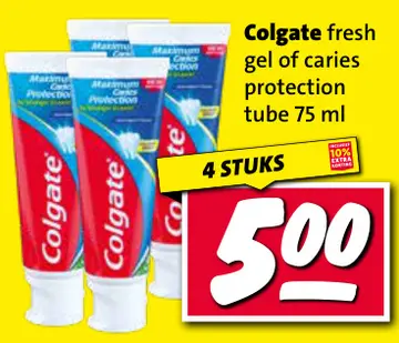 Aanbieding: Colgate fresh gel of caries protection