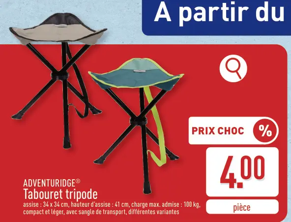 Offre: Tabouret tripode