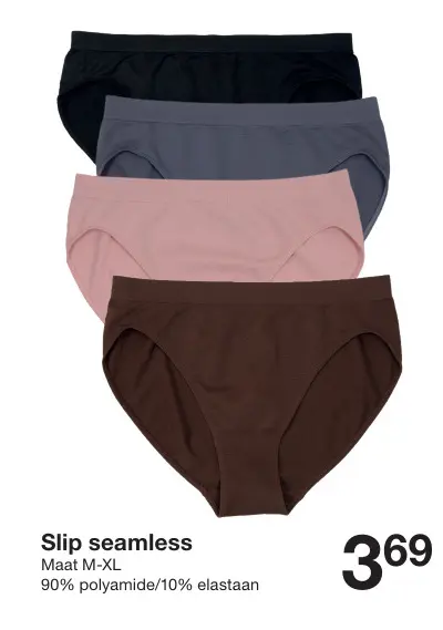 Promotie: Slip seamless