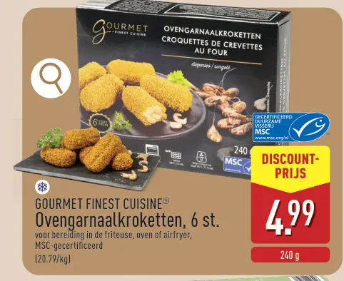 Promotie: Ovengarnaalkroketten