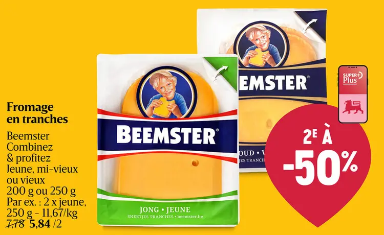 Offre: Fromage en tranches