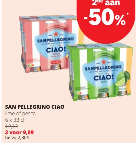 Promotie: Lime of pesca