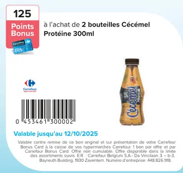 Offre: Cécémel Protéine