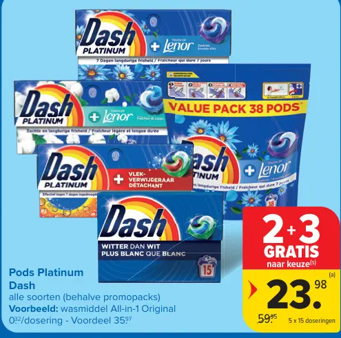 Promotie: Pods Platinum