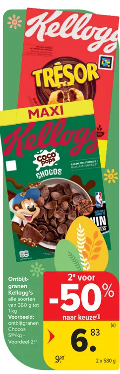 Promotie: Ontbijtgranen Kellogg's