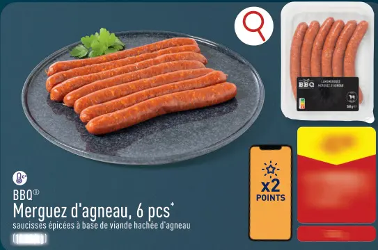 Offre: Merguez d'agneau