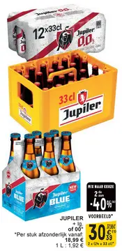 Aanbieding: JUPILER + lg. of 00°