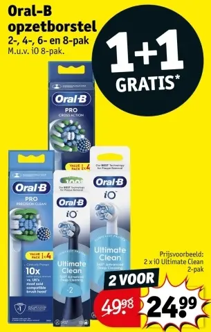 Promotie: Oral-B opzetborstel
