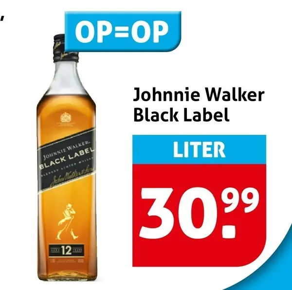 Aanbieding: Johnnie Walker Black Label