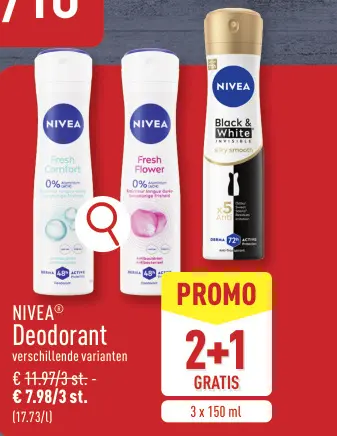 Promotie: NIVEA Deodorant