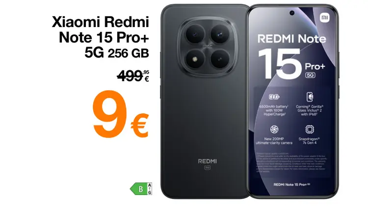 Promotie: Redmi Note 15 Pro+ 5G 256 GB