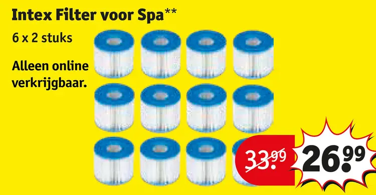 Aanbieding: Filter voor Spa