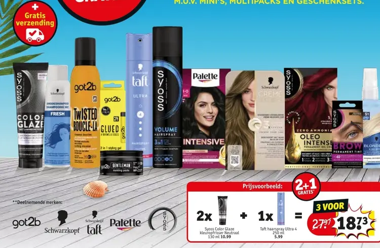 Promotie: Syoss Color Glaze kleuropfrisser Neutraal + T