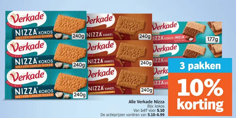 Aanbieding: Verkade Nizza