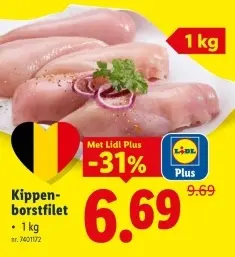 Promotie: Kippenborstfilet