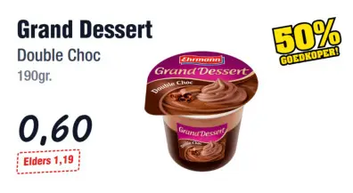 Aanbieding: Grand Dessert Double Choc
