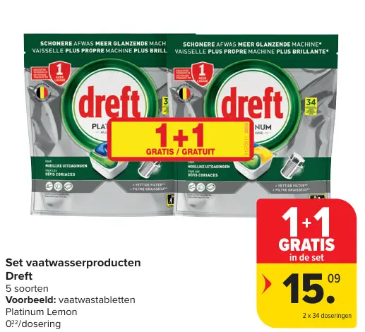 Promotie: Set vaatwasserproducten